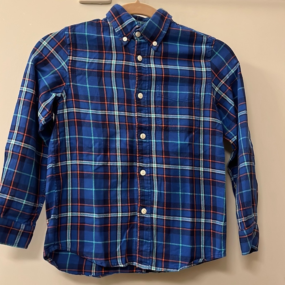 ELAND flannel button down dress shirt